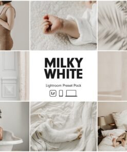 Milky White Lightroom Presets Newborn Preset Minimal Baby Presets Bright Clean Presets