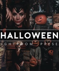 Halloween Lightroom Presets AUTUMN Presets Warm Moody Presets