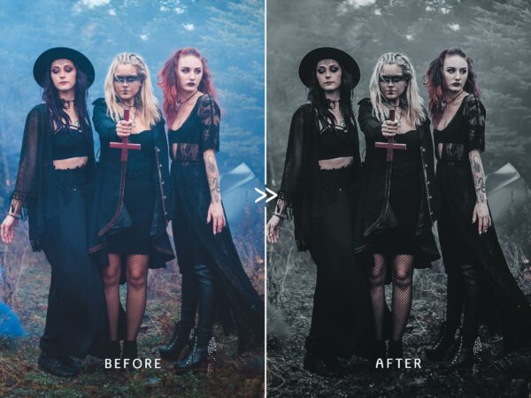 Halloween Lightroom Presets AUTUMN Presets Warm Moody Presets - Image 10