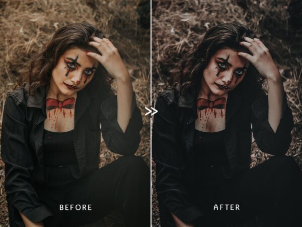 Halloween Lightroom Presets AUTUMN Presets Warm Moody Presets - Image 9