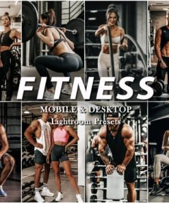 Fitness Lightroom Presets Gym Sports presets