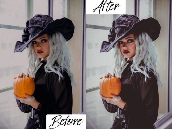 Halloween Lightroom Presets Mobile and Desktop Halloween Filters - Image 5