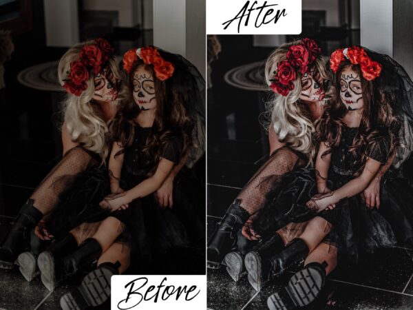 Halloween Lightroom Presets Mobile and Desktop Halloween Filters - Image 8