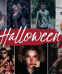 Halloween Lightroom Presets Mobile and Desktop Halloween Filters