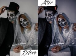 Alternative view of Halloween Lightroom Presets Mobile and Desktop Halloween Filters