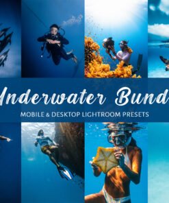 Underwater Lightroom Presets for Mobile and Desktop Diving Snorkeling Filters for Scuba Divers