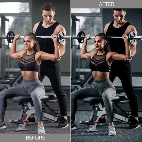 Gym and Fitness Lightroom Presets Gym Presets Fitness Lightroom Presets - Image 4