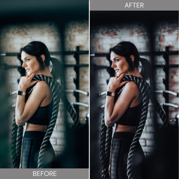 Gym and Fitness Lightroom Presets Gym Presets Fitness Lightroom Presets - Image 5