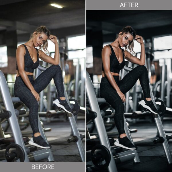 Gym and Fitness Lightroom Presets Gym Presets Fitness Lightroom Presets - Image 7