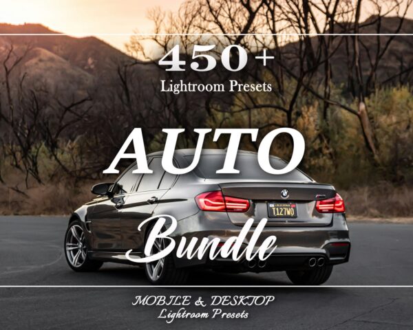 450 Car Lightroom Presets Bundle Desktop And Mobile Presets