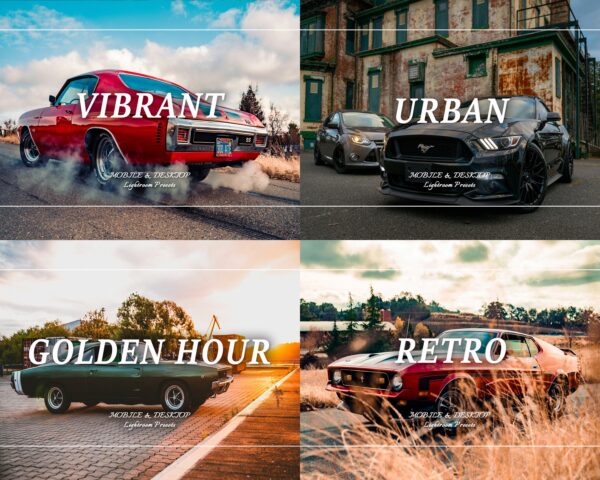 450 Car Lightroom Presets Bundle Desktop And Mobile Presets - Image 6