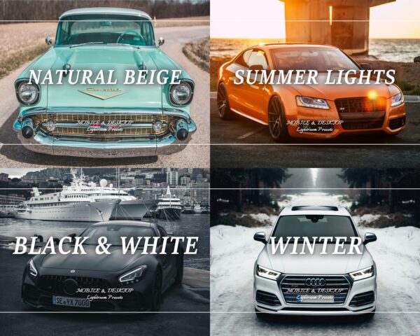 450 Car Lightroom Presets Bundle Desktop And Mobile Presets - Image 9