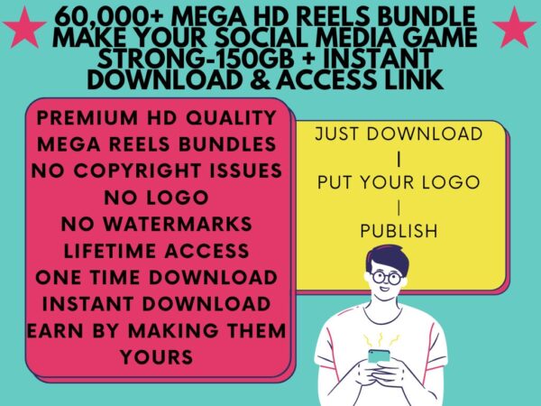 Mega Reels Bundle AI Motivational Reels for Social Media Instagram Reels - Image 2