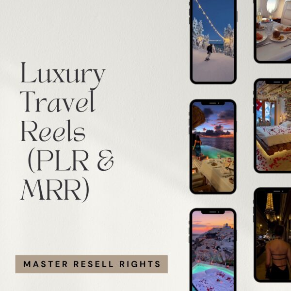 Faceless Travel Reels Luxury Travel Videos Master Resell Rights Travel Influencer Canva Templates - Image 7