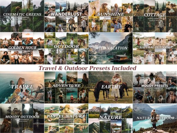 LIGHTROOM Presets Bundle Outdoor Presets Over 6000 Presets - Image 8