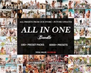 Alternative view of LIGHTROOM Presets Bundle Outdoor Presets Over 6000 Presets