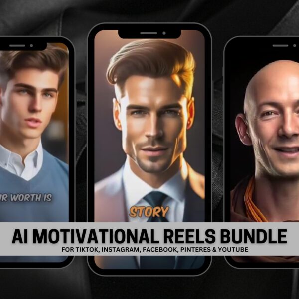 AI Motivational Reels Bundle Ai Reels Social Media Bundle Instant Download - Image 5