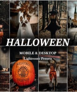 Halloween Lightroom Presets Autumn Presets Mobile LIGHTROOM Presets