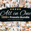 1300+ Lightroom Presets Bundle Mobile and Desktop Presets