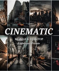 50 Cinematic Lightroom Presets Desktop And Mobile Preset City Dark Night Black Presets