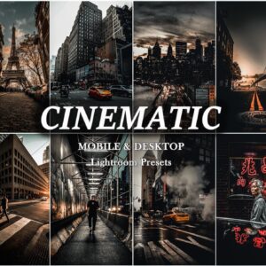 50 Cinematic Lightroom Presets Desktop And Mobile Preset City Dark Night Black Presets