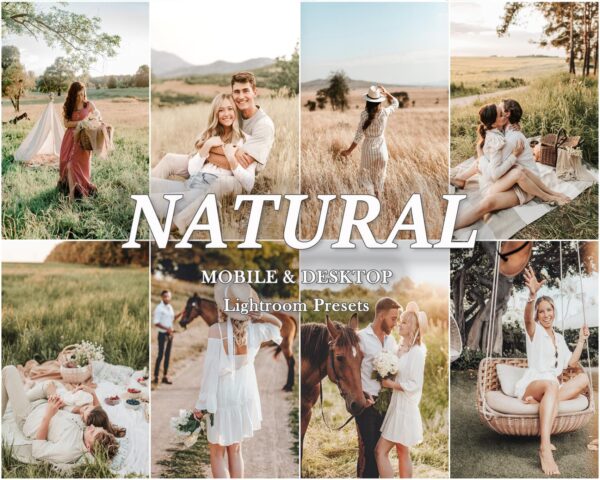 44 Natural Lightroom Presets Outdoor Presets Creamy Preset Bohemian Preset