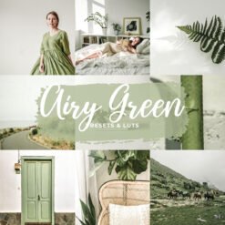Airy Green Lightroom Presets Mobile and Desktop Green Presets