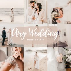 Airy Wedding Lightroom Presets Mobile and Desktop Wedding Presets