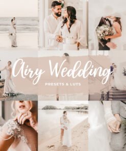 Airy Wedding Lightroom Presets Mobile and Desktop Wedding Presets