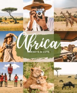 Africa Lightroom Presets Mobile and Desktop WildLife and Nature Presets