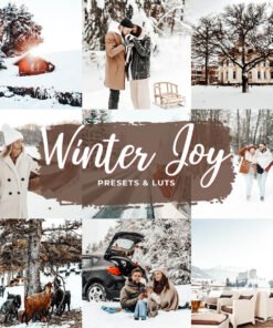 Winter Joy LightRoom Presets Winter Joy Mobile and Desktop Presets