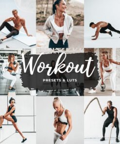 Workout LightRoom Presets Workout Mobile and Desktop Presets