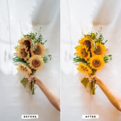 Alternative view of Yellow LightRoom Presets Yellow Mobile and Desktop Presets