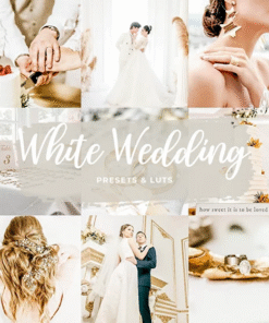 White Wedding LightRoom Presets White Wedding Mobile and Desktop Presets