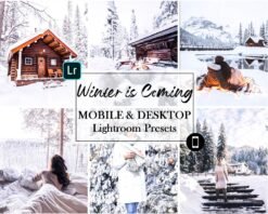 Winter is coming Christmas Lightroom Preset Winter Snow Preset Lightroom