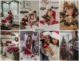 Alternative view of Magical Christmas Lightroom Presets Christmas Presets Mobile Presets