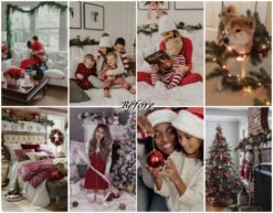 Alternative view of Magical Christmas Lightroom Presets Christmas Presets Mobile Presets