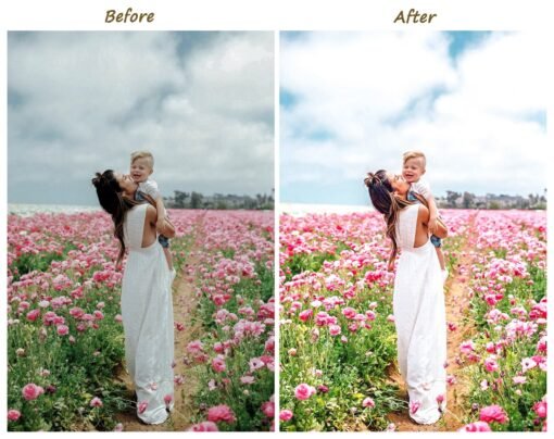 Vibrant Spring Lightroom Presets Vibrant Presets - Image 2