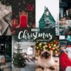 Market Christmas Lightroom Presets Mobile and Desktop Xmas Filters