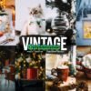 Vintage Christmas Lightroom Presets Mobile and Desktop Xmas Filters