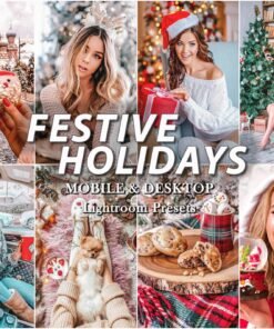 Festive Holidays Lightroom Presets 15 XMas Presets