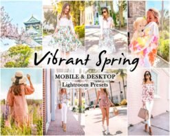 Vibrant Spring Lightroom Presets Vibrant Presets