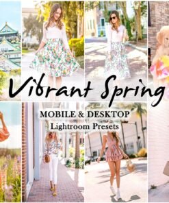 Vibrant Spring Lightroom Presets Vibrant Presets