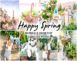Happy Spring Lightroom Presets Summer Holiday Preset
