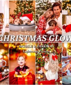 Christmas Glow Lightroom Presets 10 XMas Presets Holiday Filters