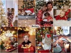 Alternative view of Christmas Glow Lightroom Presets 10 XMas Presets Holiday Filters