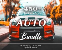 Auto Lightroom Presets 450+ Car Presets Bundle Moto Presets Cinematic Car