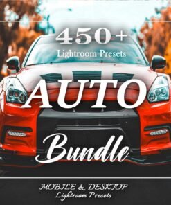 Auto Lightroom Presets 450+ Car Presets Bundle Moto Presets Cinematic Car