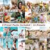 Spring Easter Lightroom Presets 50 Spring Filters Bundle Mobile Desktop Presets