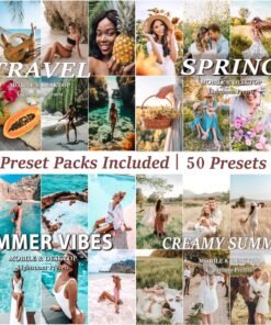 Spring Easter Lightroom Presets 50 Spring Filters Bundle Mobile Desktop Presets